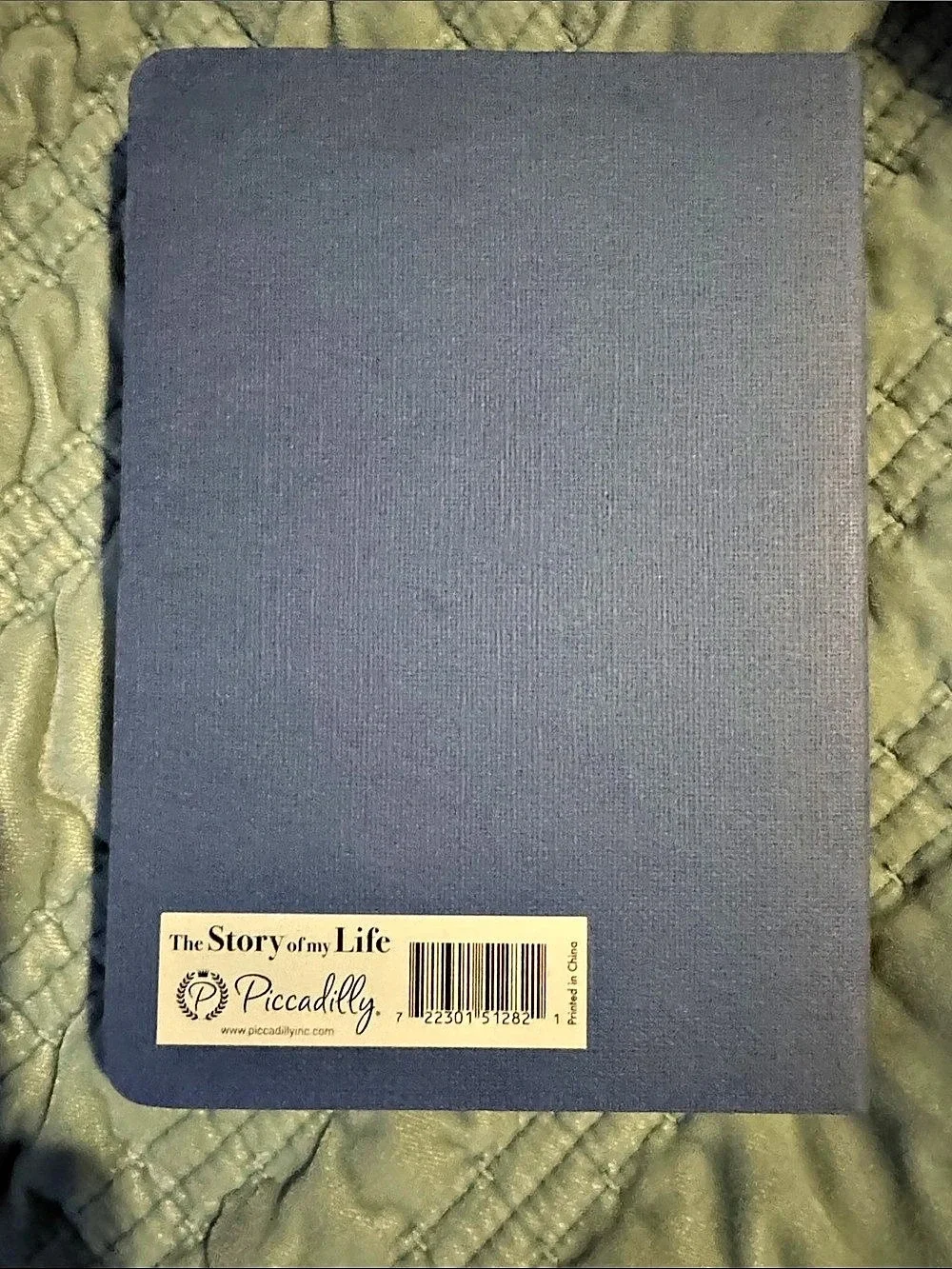 Piccadilly The Story of My Life Guided Journal Gray Like New
